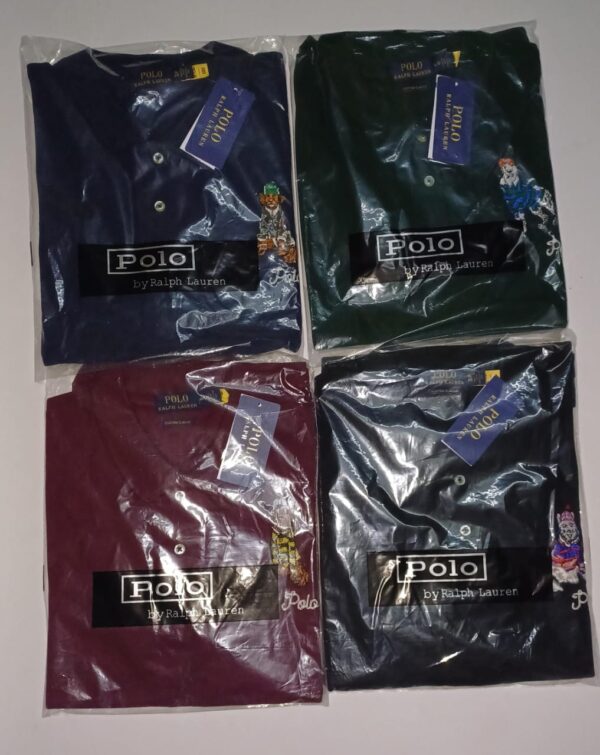 polo ralph lauren mens dog embroidery polo shirt short sleeve 32 pcs wholesale lot