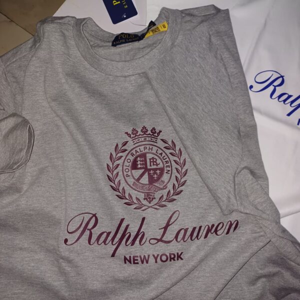 polo ralph lauren mens crest print round neck tees short