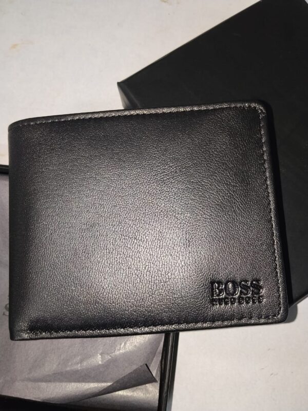 hugo boss arezzo trifold mens leather wallets 30 pcs wholesale lot