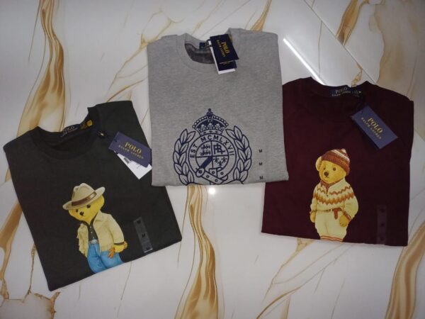 polo rl womens teddy bear cotton sweatshirts 18 pcs wholesale lots